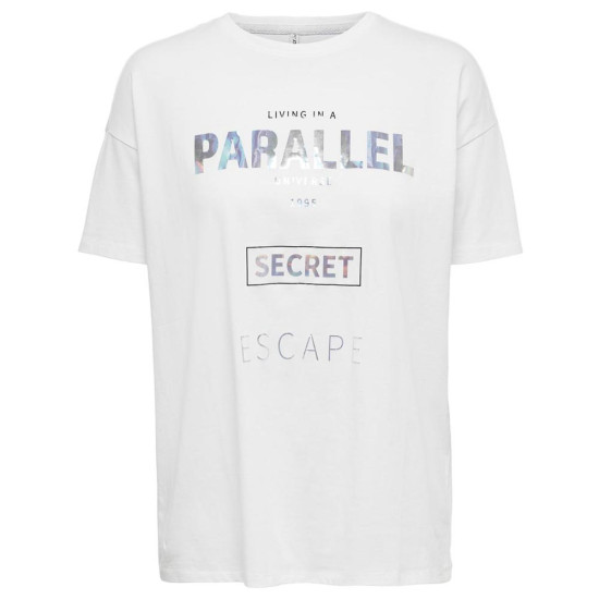 Only Γυναικεία κοντομάνικη μπλούζα Fiona Life Only Γυναικεία κοντομάνικη μπλούζα Fiona Life